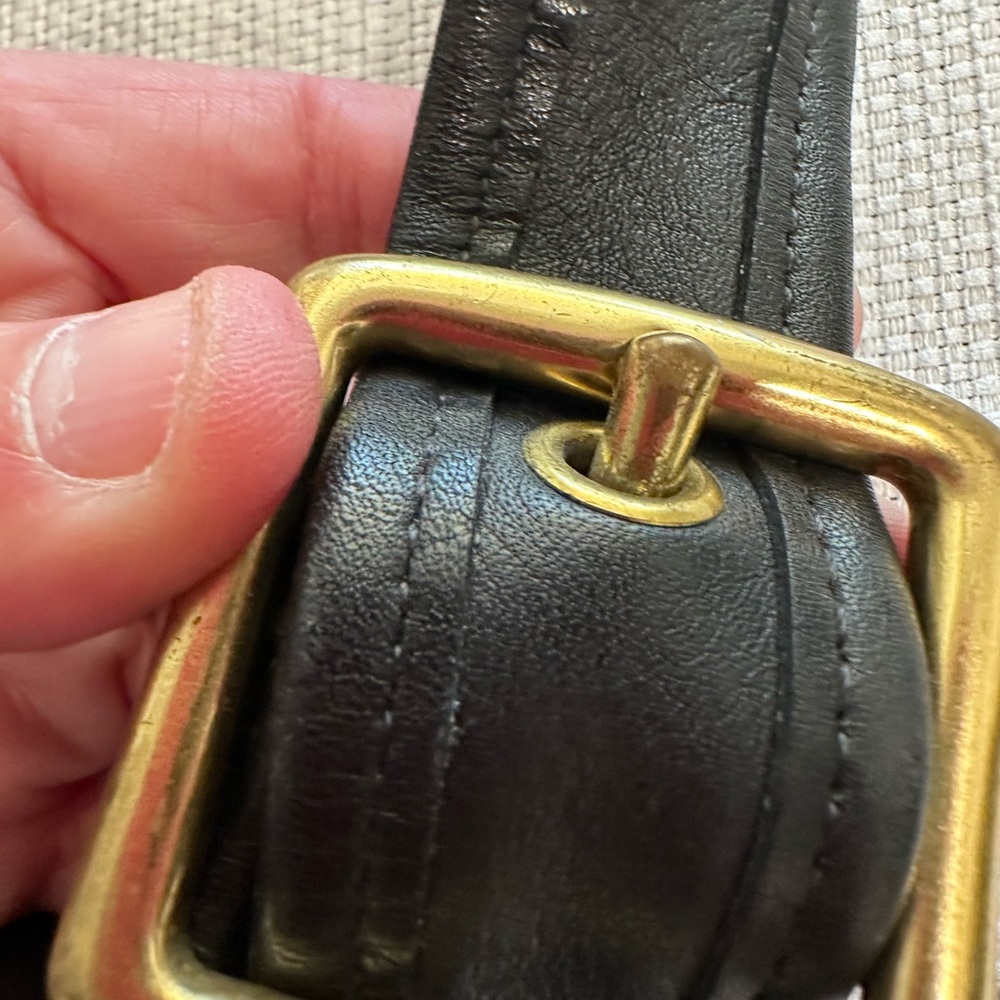 Coach Vintage Black Leather Women's Satchel - Picture 3 of 16